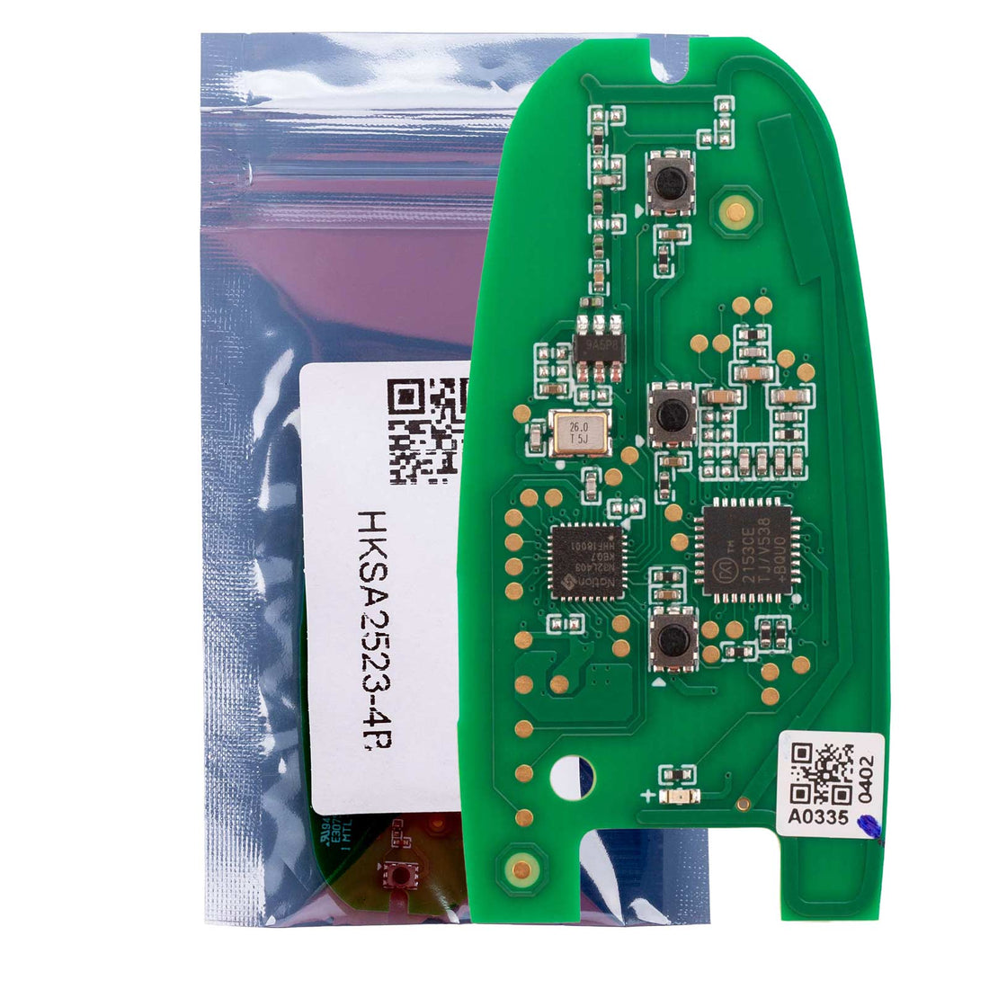 AUTEL IKEYAU004AL für Audi PCB Schlüsselplatine Tropfen-Stil 4 Tasten