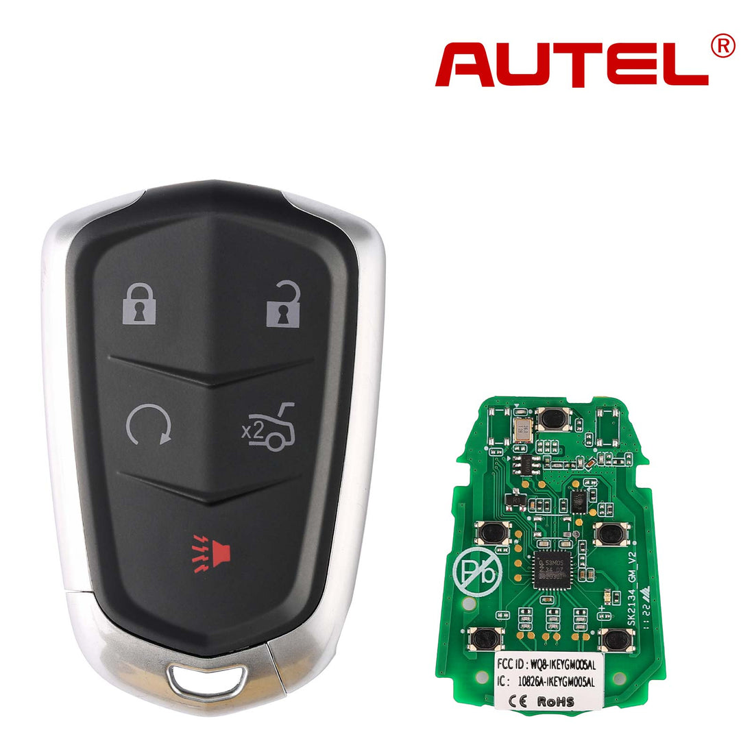 AUTEL IKEYGM005AL GM Cadillac Kunci Universal Pintar 5 Tombol 10 Pcs/set
