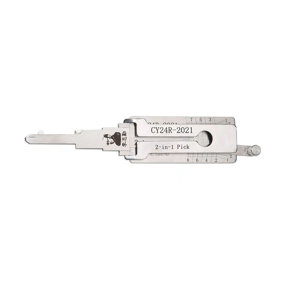 LISHI CY24R-2021 Плоское фрезерование, инструмент 2 в 1 декодер и отмычка для Jeep Grand Cherokee 2021+  