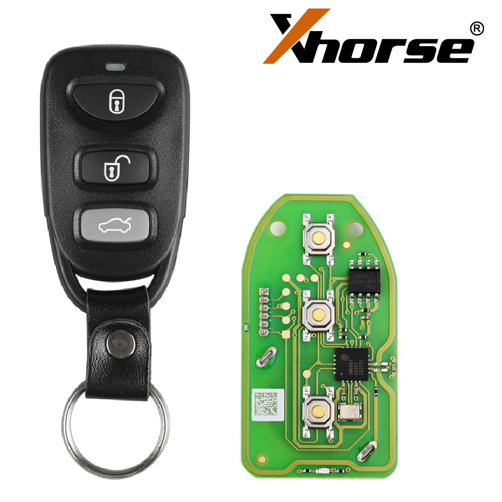 Xhorse XKHY01EN Wire Remote Key Hyundai 3+1 Buttons English Version, 5 Pcs/Set
