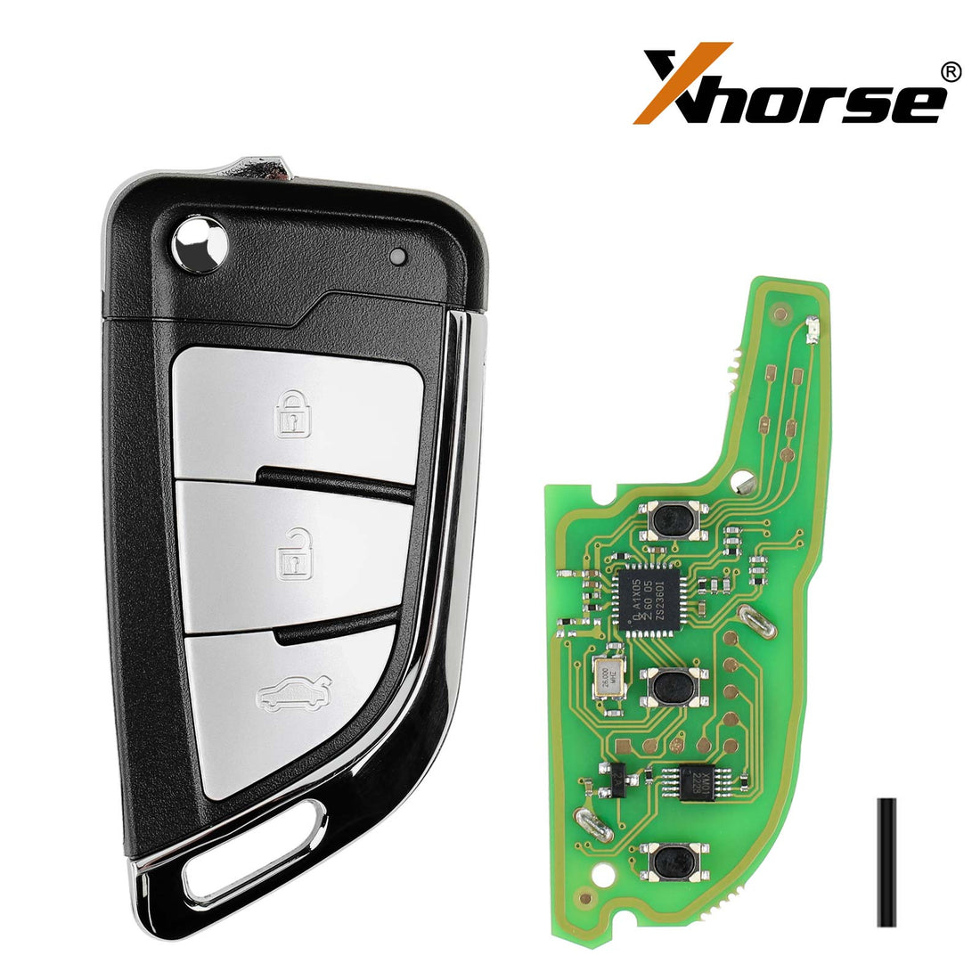 Neue Xhorse XSKFF1EN Universale klappbare Fernbedienung Schlüsselrohlinge Form 5 Stück pro Set