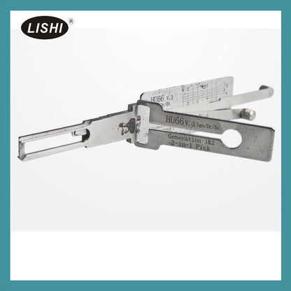 Lishi 2 in 1 Auto Pick and Decoder Locksmith Kit Including 77pcs