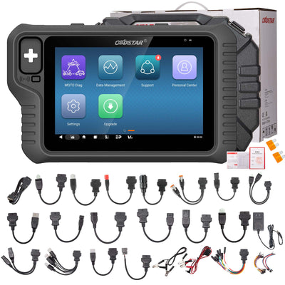 OBDSTAR MotoMaster Vollversion Motorrad- und Marine-Diagnosegerät mit IMMO, ECU-Flasher, Tacho-Neukalibrierung und Schlüsselprogrammierung
