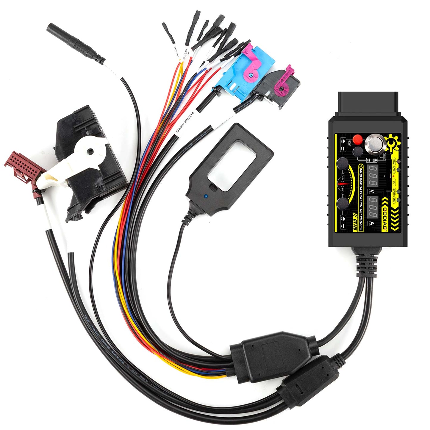 GODIAG GT115 MQB IMMO4 POGO PIN Test Platform with GODIAG MQB Data Collector ELV/TCM DSG Gearbox Adapter