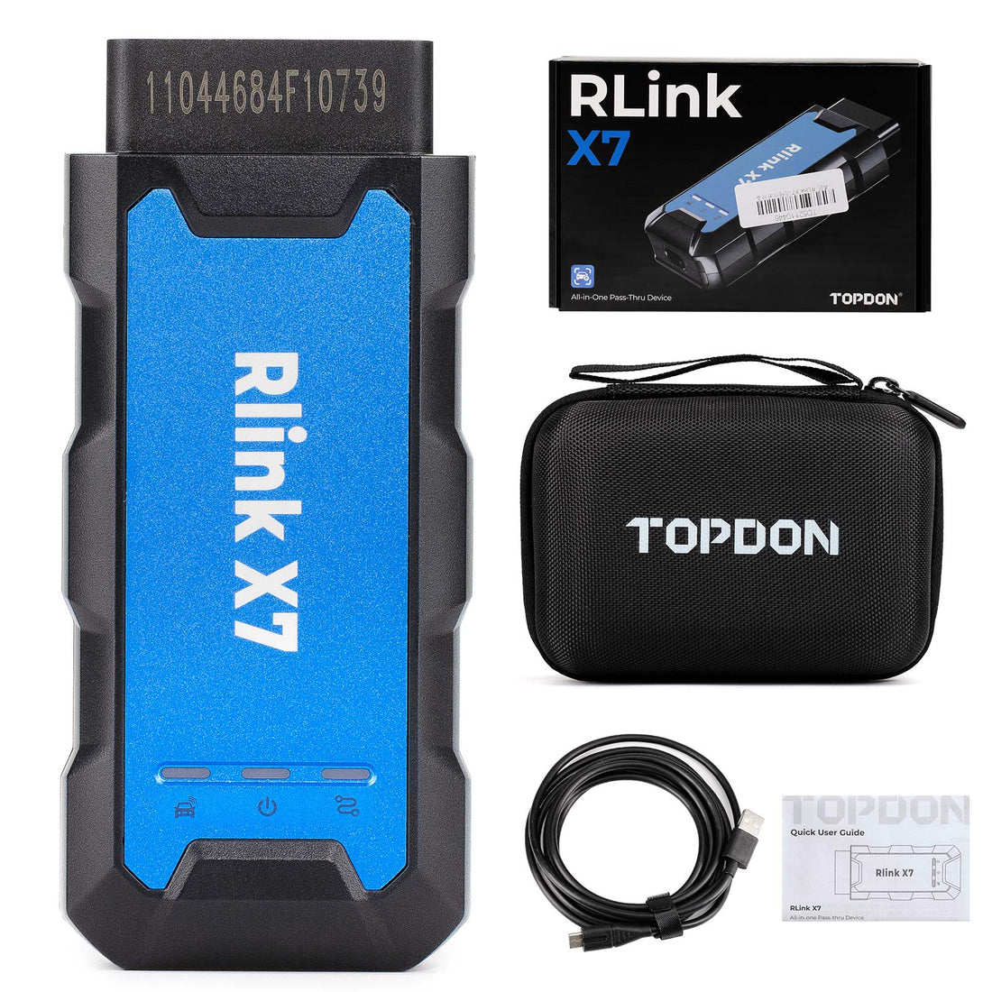 TOPDON RLink X7 untuk GM Mendukung CAN-FD/DoIP Pemrograman ECU GM Mendukung Kendaraan GM dari 2000 hingga 2024