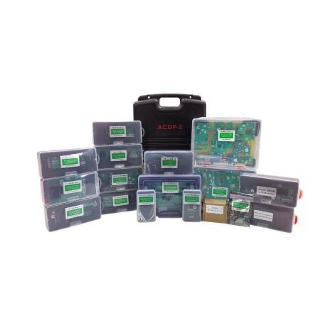 Yanhua ACDP-2 鍵屋パッケージ モジュール1、2、3、7、9、10、12、20、24、27、29、31、33、34、38およびベンチインターフェースボード付き