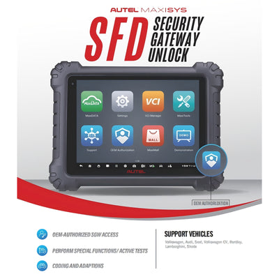 AUTEL VAG SFD One Year Authorization Service (Subscription Only)