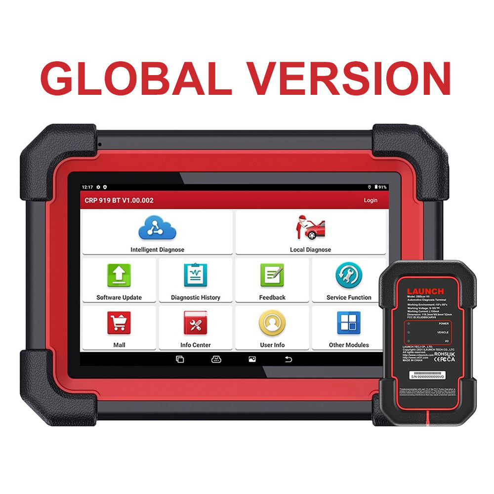 Global Version Launch CRP919E BT Bluetooth Diagnostic Scanner