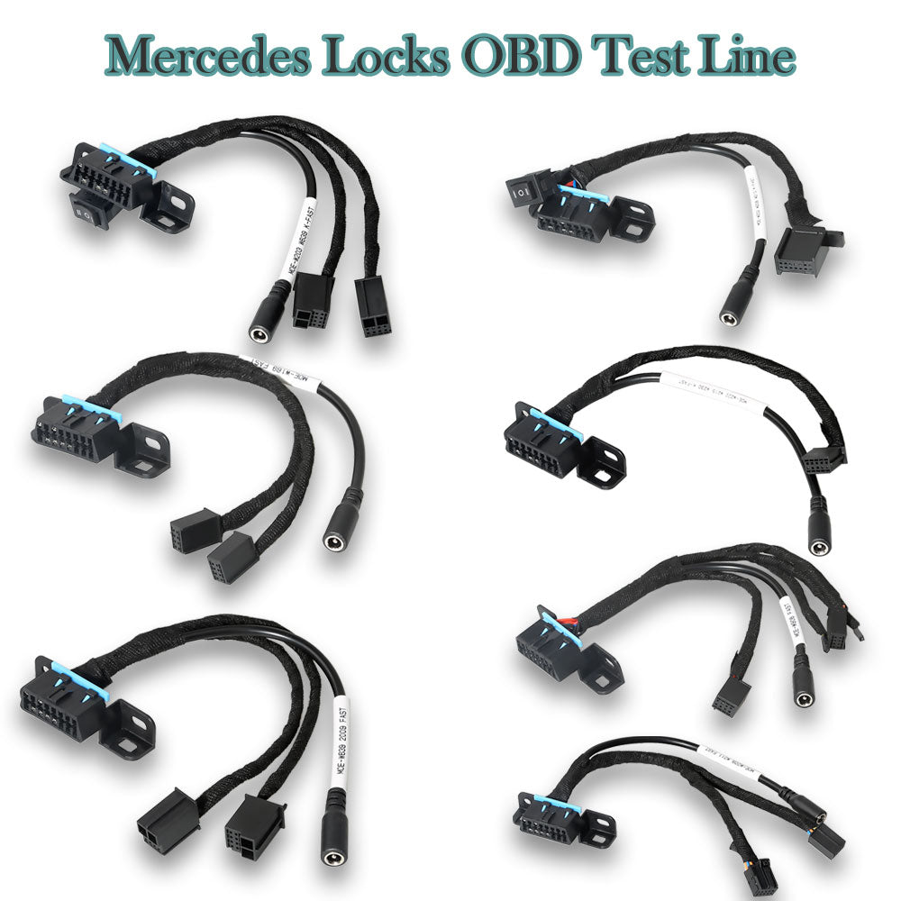 Mercedes All EZS Bench Test Cable for W209/W211/W906/W169/W208/W202/W210/W639 EZS Cable works with VVDI MB Tool
