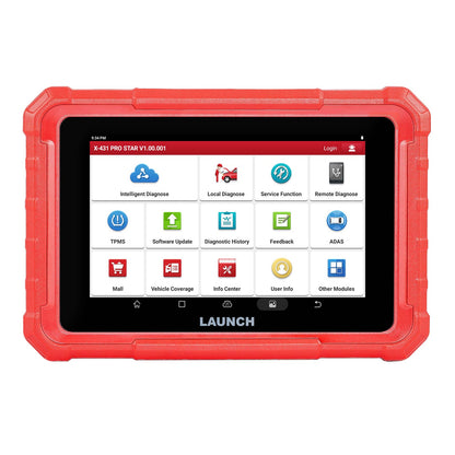 Launch X431 PRO STAR Bidirectional Diagnostic Scanner Supports CAN FD DoIP 31 Service Functions ECU Coding upgrade of X431 V and Pro Elite