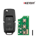 KEYDIY KD B01-3 Universal Flip Remote Key 3 Buttons for Volkswagen Type