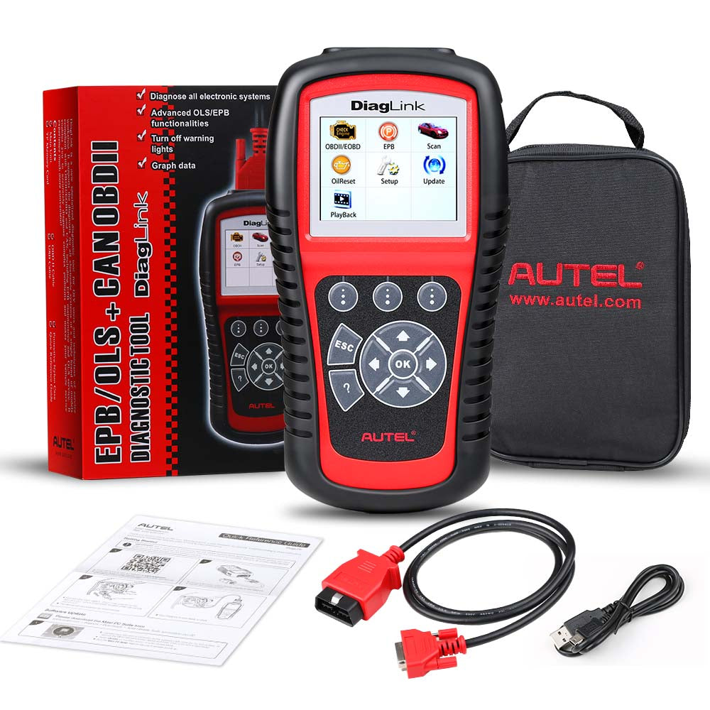AUTEL Diaglink OBD2 스캐너 전 시스템 차량 진단 도구