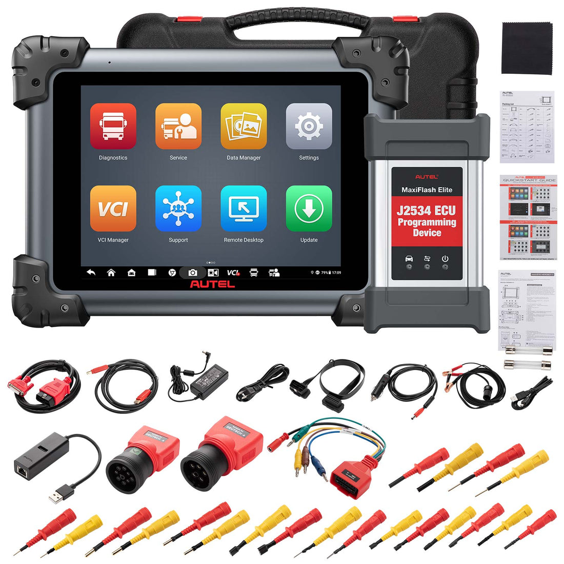 AUTEL MAXISYS MS908CV II Commercial Vehicle Diagnostics & Service Tablet