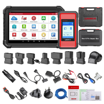 LAUNCH X431 PRO3S+ Elite with SmartLink 2.0 VCI Supports Topology, J2534 Programming, Active Test, ECU Coding, 50+ Reset Functions
