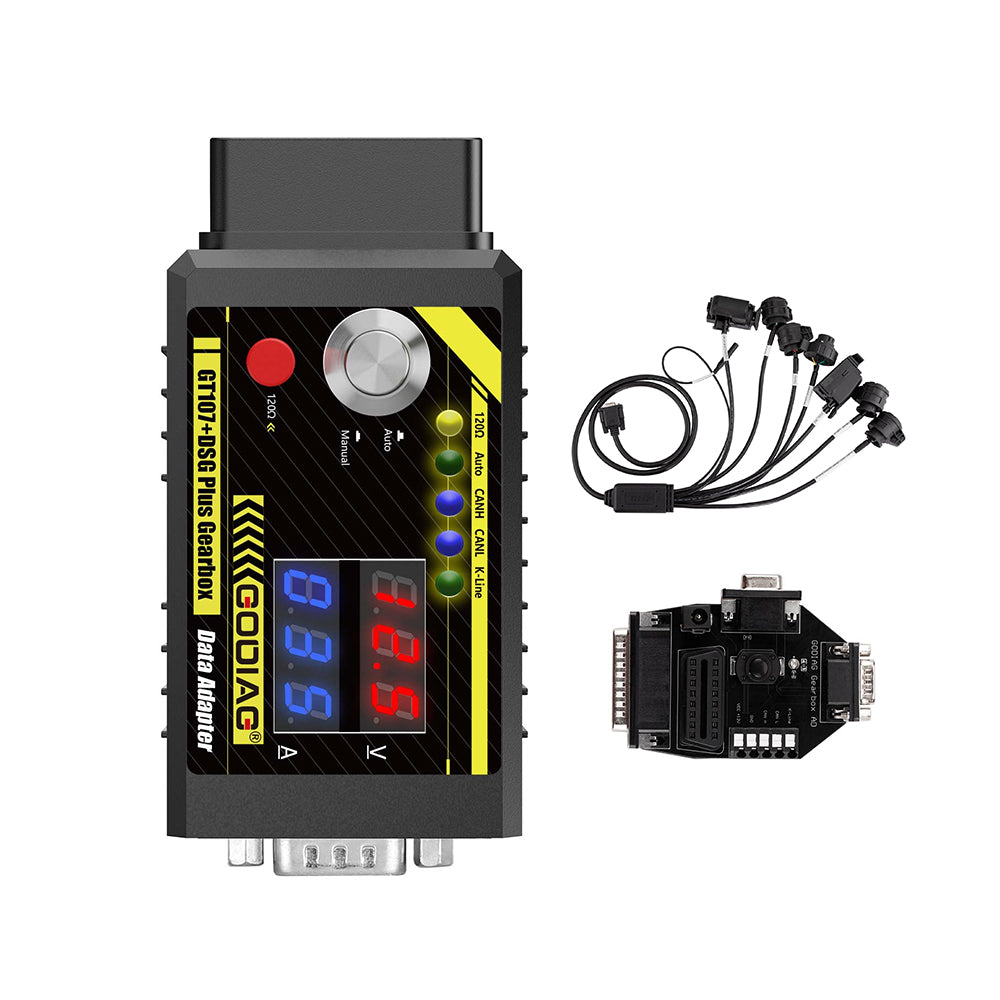 GODIAG GT107+ Plus Gearbox Cables 7-in-1 Set for V30/ DQ200/ DL501/ VL300/ VL381/ DQ500/ DQ250