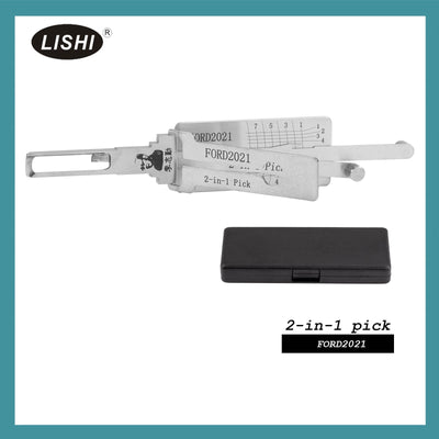 LISHI FORD2021 End Milling Tool 2-in-1 Decoder and Pick for Ford Transit 2021+