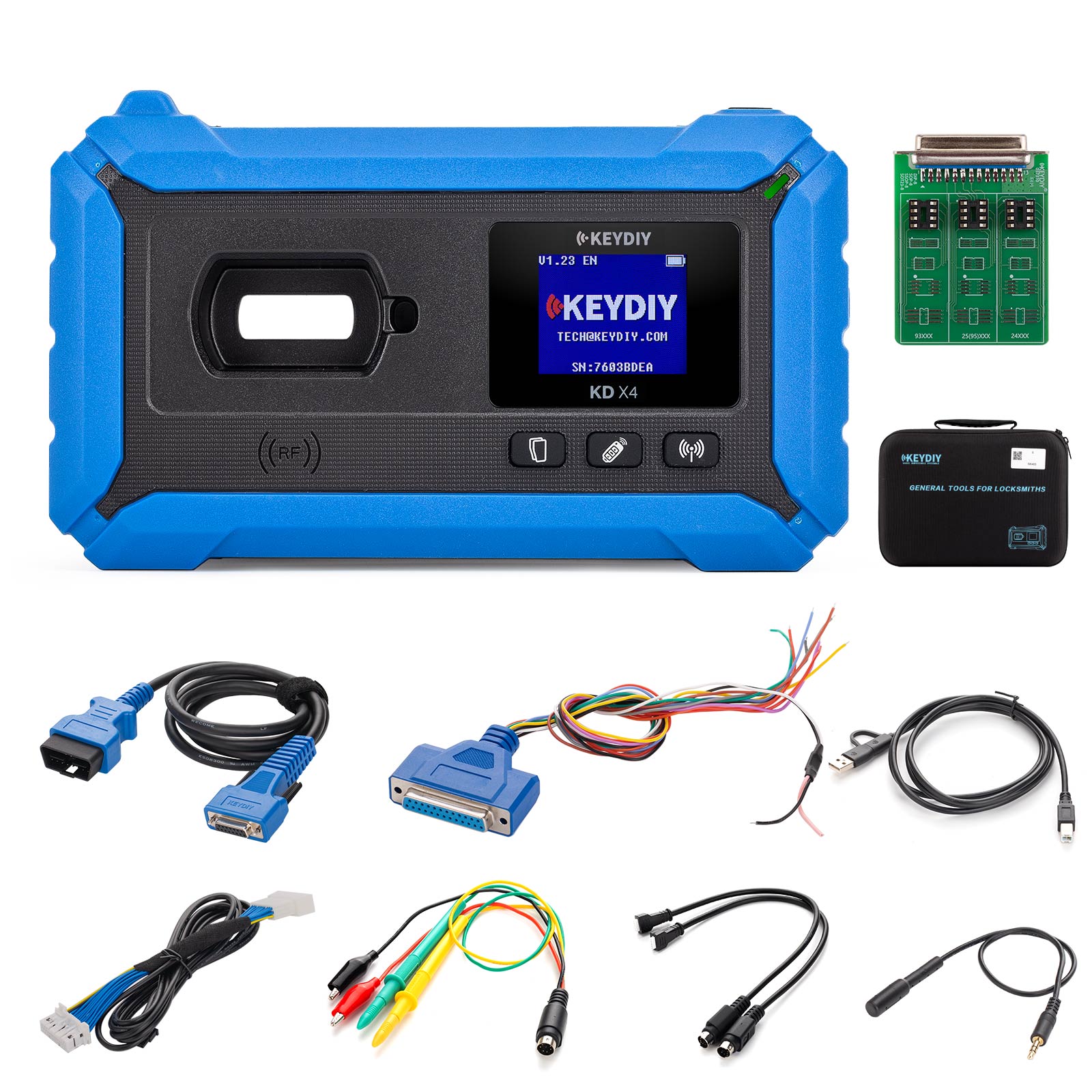 KEYDIY KD-X4 5-in-1 Key Programmer – Godiag