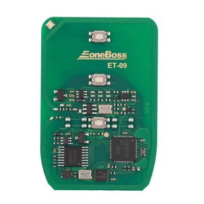 [5Pcs/Set] EoneBoss ET-09 (3 Buttons) Toyota Universal Smart Remote Key PCB for Yaris and Yaris L 8A 4D