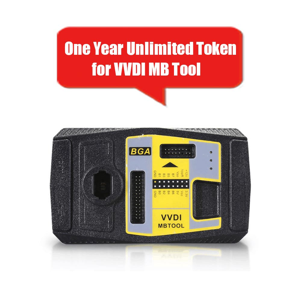 Jeton illimité de calcul de mot de passe Mercedes Benz Xhorse pour une période d’un an, fonctionne avec VVDI MB BGA et Key Tool Plus Pad