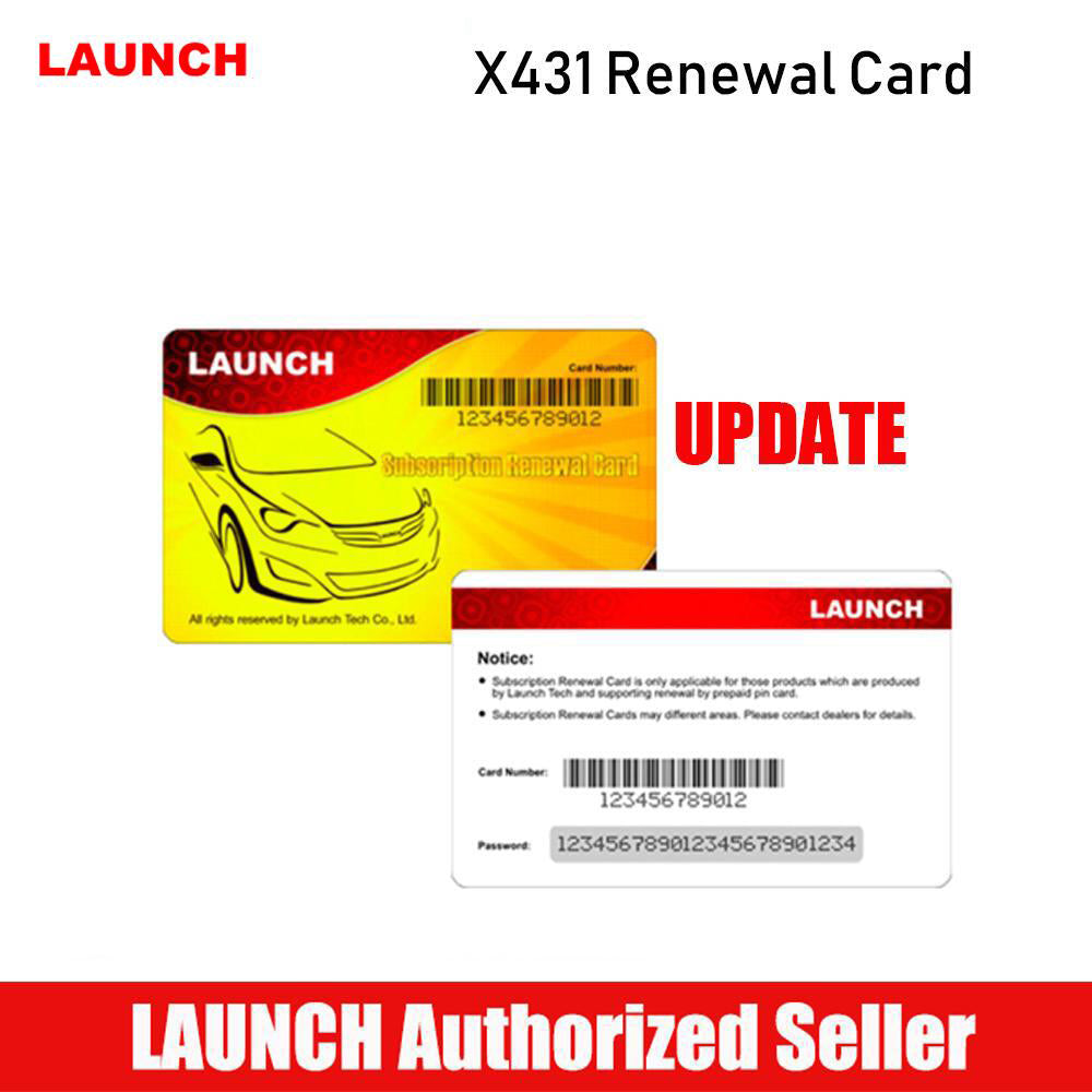 One Year Online Software Update Service for Launch X431 Heavy Duty, HDIII, V+ HDIII, V+ Smartlink HD, X-431 SmartLink C HD V2.0 PRO3 Series