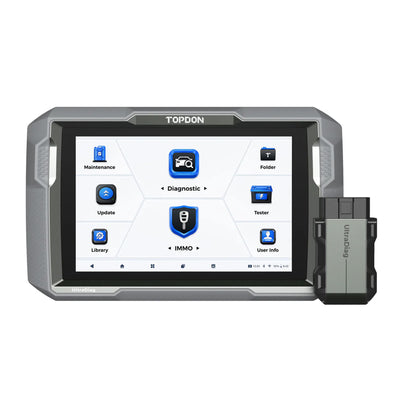 TOPDON UltraDiag 8-Inch Key Programming & Scan Tool Support 30 Reset Functions Bi-directional Control 100+ Vehicle Coverage