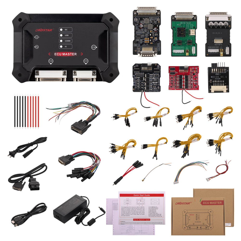 OBDSTAR ECU MASTER Configuration ACD, Support Passenger Car/ HD/ Collision Repair