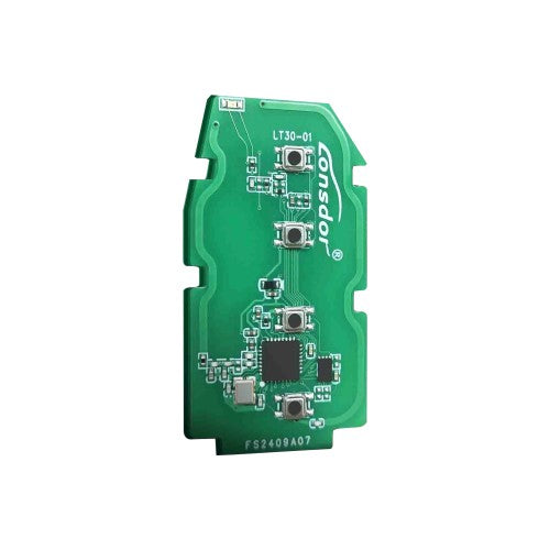 Carte clé intelligente universelle Toyota 4A Lonsdor LT30-01 compatible K518 PRO pour Levin Allion Camry Corolla Corolla Cross