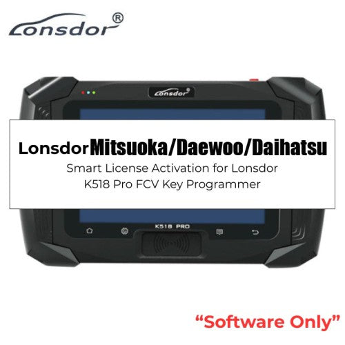 Aktivasi Lisensi Daihatsu untuk Programmer Kunci Lonsdor K518 Pro Versi FCV