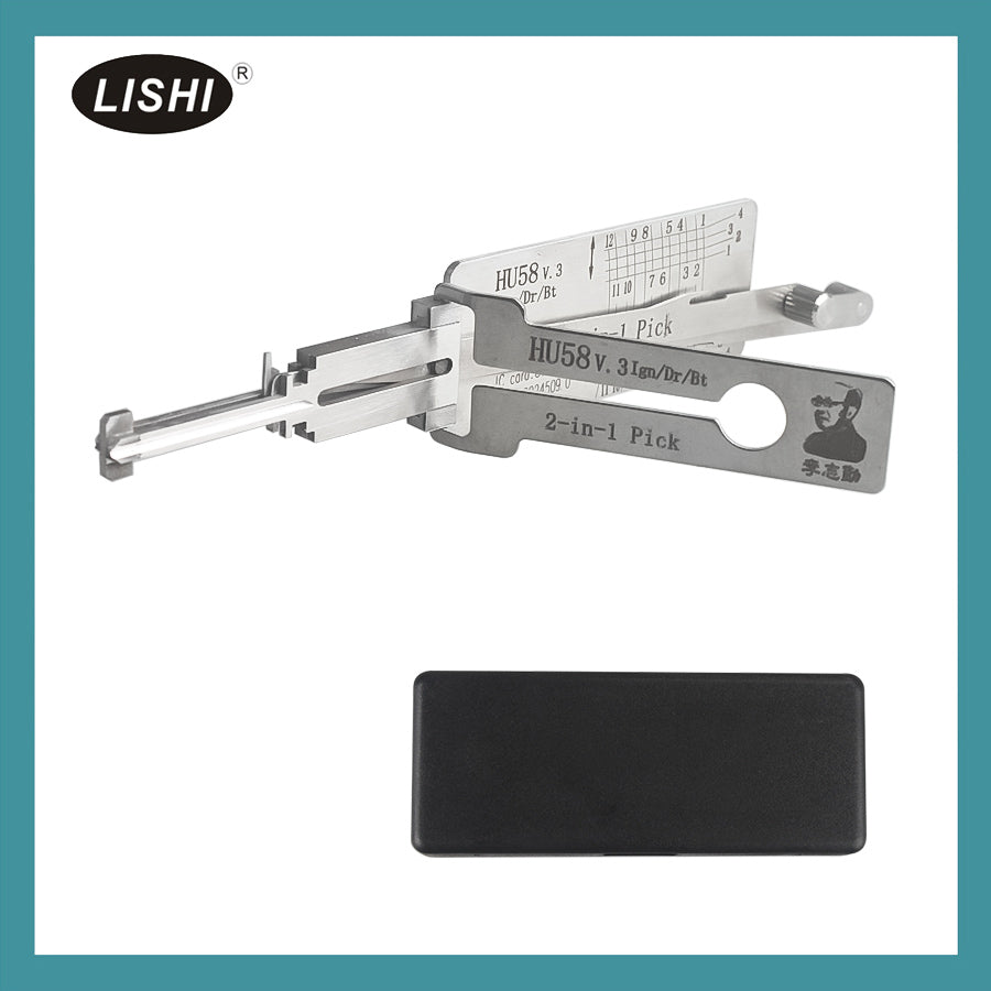 LISHI HU58 2-in-1 Auto Pick dan Decoder untuk BMW