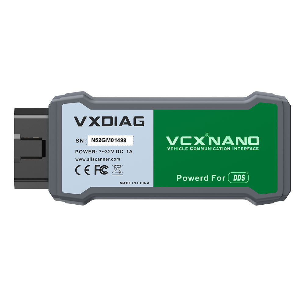VXDIAG VCX NANO pour Land Rover et Jaguar 2 en 1 Supporte voitures diesel et essence