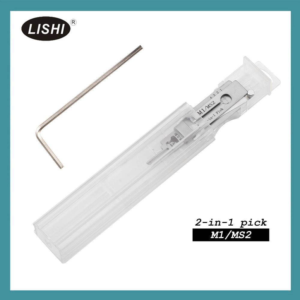 LISHI M1/MS2 Civilian Tool 2-in-1 Pick & Decoder for Master Padlocks