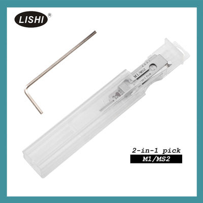 LISHI M1/MS2 Civilian Tool 2-in-1 Pick & Decoder for Master Padlocks