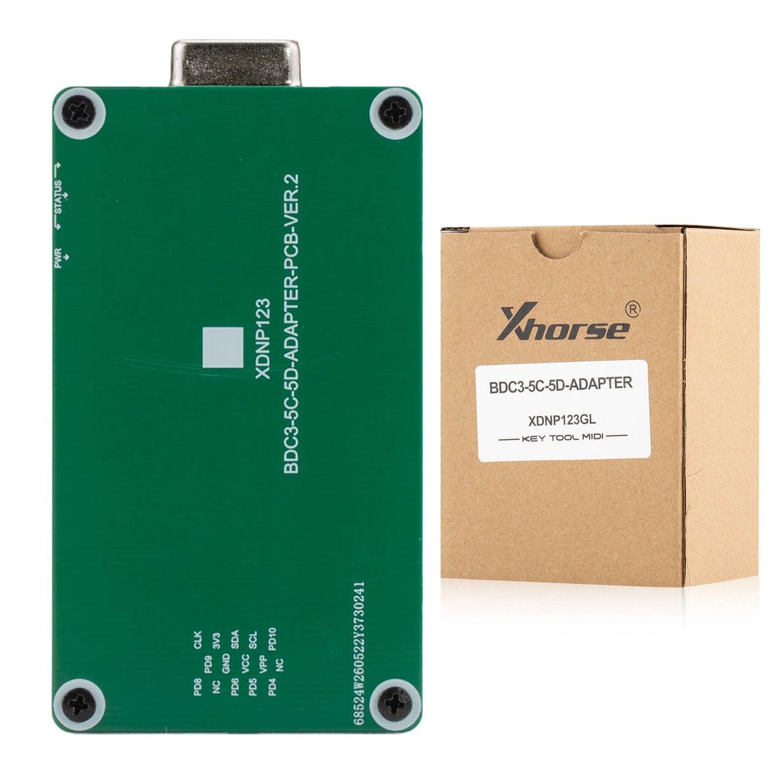XHORSE BDC3-5C-5D Adaptörü PN: XDNP123GL KEY TOOL MIDI ile kullanılır