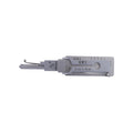 ABUDU AFCP006U KW1 Flat Milling Single Track Unlocking and Decoding 2-in-1 Tool, Tooth Depth (5-cut) IC CARD: 312