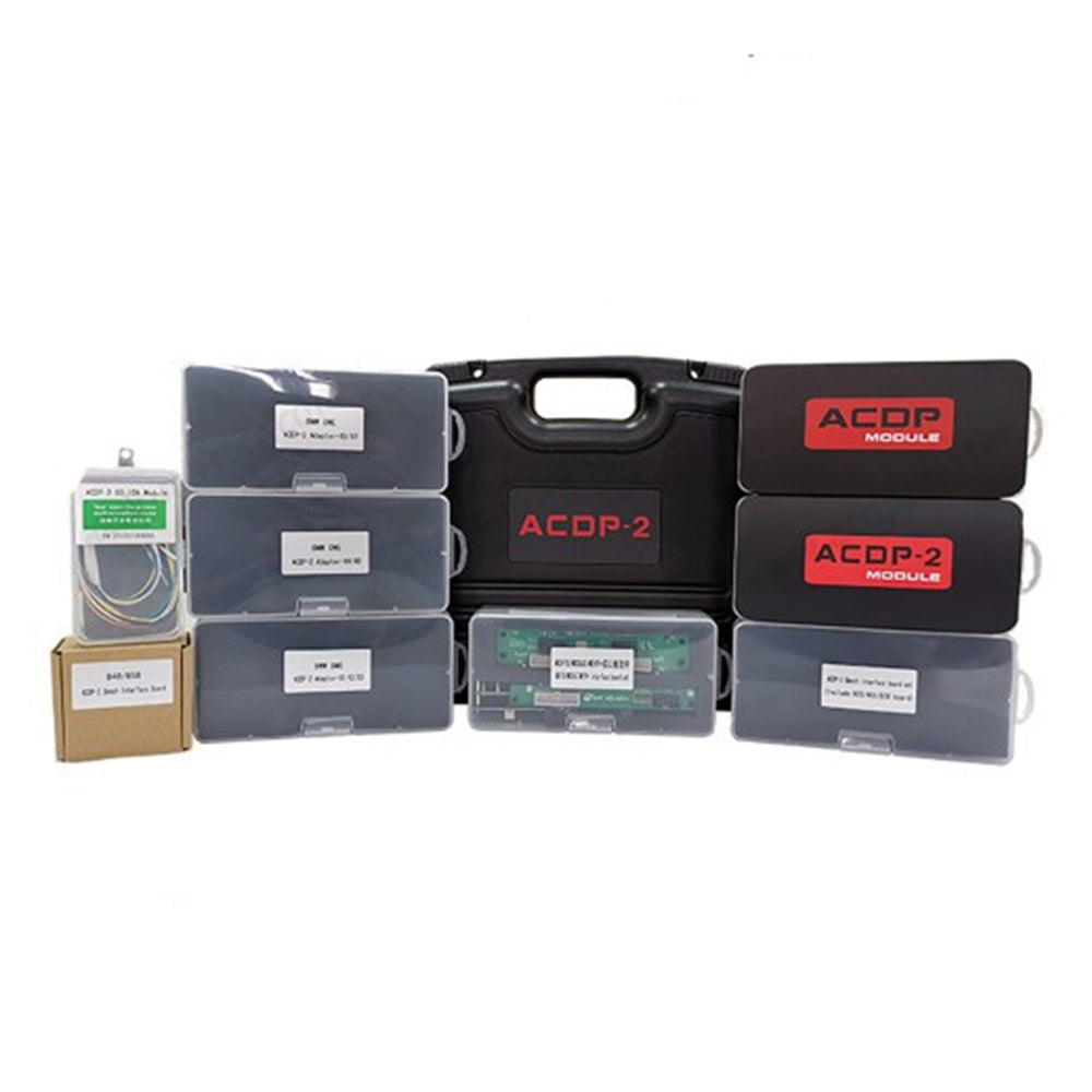 Yanhua Mini ACDP-2 BMW ECU Package with Modules 3, 8, 27, EUC Clone License, and Bench Interface Board