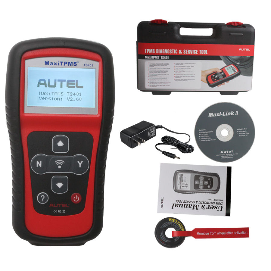 Nuovo strumento diagnostico e di servizio TPMS MaxiTPMS® TS401 versione V2.56