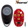 Xhorse XKGTF1EN Universal Garage Remote Control, 3 Channels for Garage Doors, Electric Gates, Parking Locks, Electric Bikes, and Rolling Shutters, 5PCS/Pack