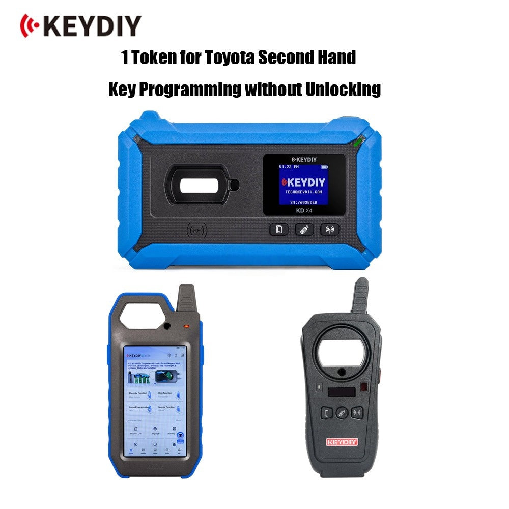 1 KD-Token für KEYDIY Toyota Gebrauchtwagen-Schlüsselprogrammierung ohne Entsperren