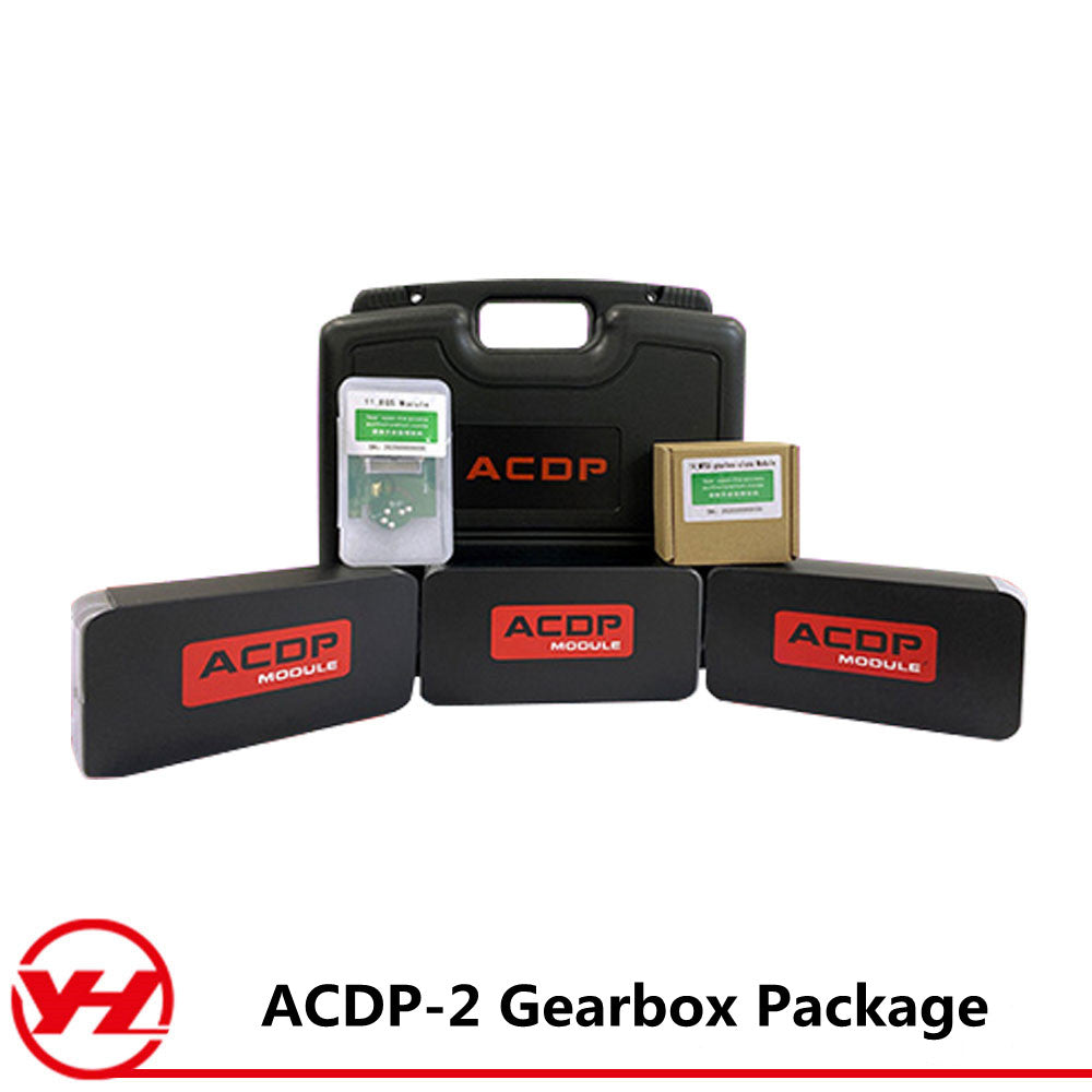 Yanhua Mini ACDP-2 Gearbox Package with Modules 11/13/14/16/19/22/26/28 & License for BMW, VW, Audi, Mercedes-Benz, GM, Ford, Volvo, JLR