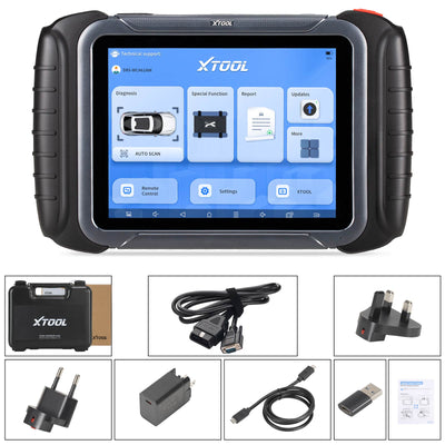 XTOOL D8S Bi-Directional Diagnostic Scan Tool CAN FD & DoIP, ECU Coding, Topology, Key Programming, Full Diagnostics, Upgraded Ver. of D8