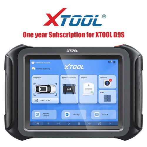 Xtool D9S용 1년 온라인 업데이트 서비스