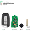 AUTEL IKEYHY003AL Hyundai 3 Buttons Universal Smart Key 10Pcs/Set
