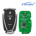 LONSDOR CL30-03 Remote Key 3 Buttons Supports ID46 ID49 ID4A 315MHz 433.92MHz for Chevrolet
