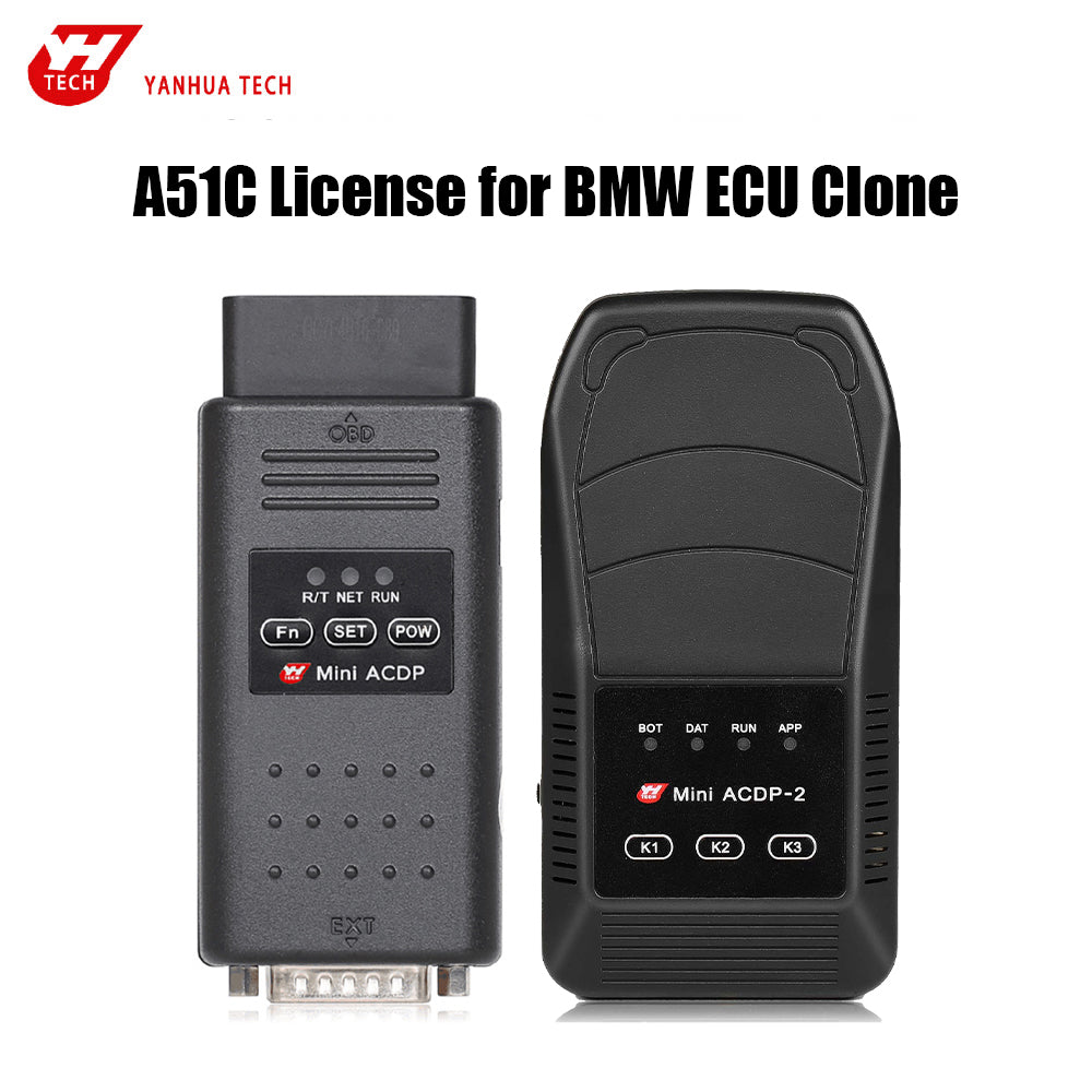 Лицензия программного обеспечения ECU Clone A51C для Yanhua ACDP BMW N13/N20/N63/S63/N55/B38 без адаптера  