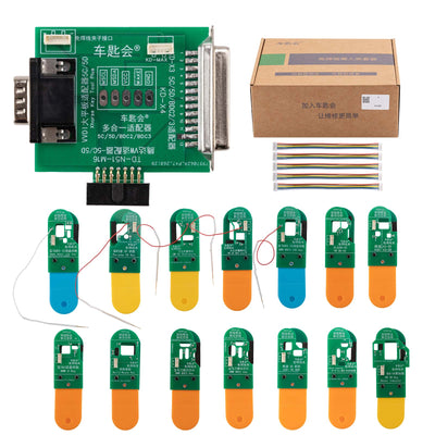 OEM BDC2 BDC3 14-in-1 Adapter Kit for VAG 5C/ 5D/for Porsche/for AUDI A3/for BMW Encrypted Key Programming & Matching