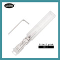 LISHI KW1-L Civilian Tool (Reverse Handing) 2-in-1 Pick & Decoder for 5-Pin Kwikset Keyway