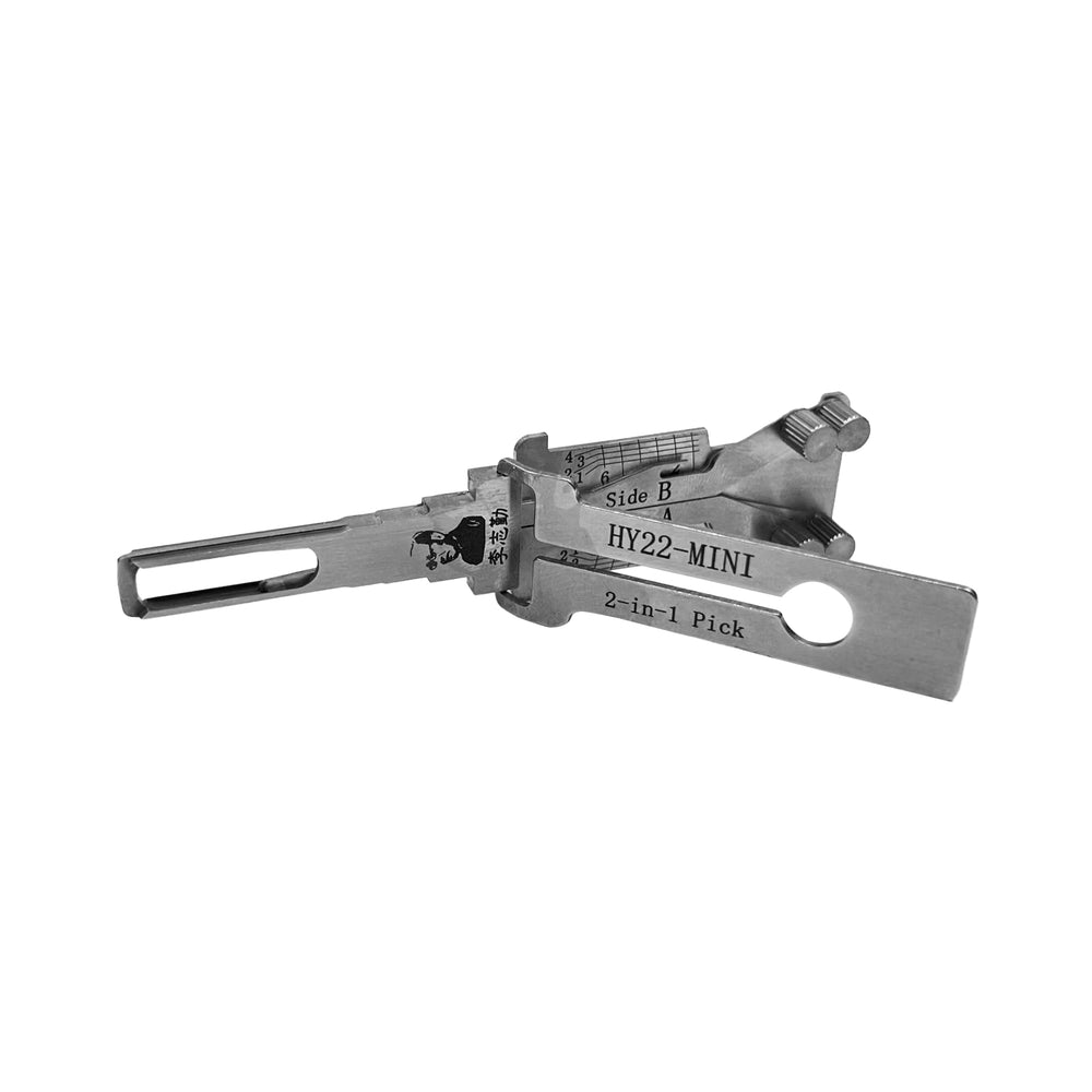 LISHI HY22-MINI 2‑in‑1 Internal Milling Pick & Decoder for XPeng and Aion Hidden Door Handles
