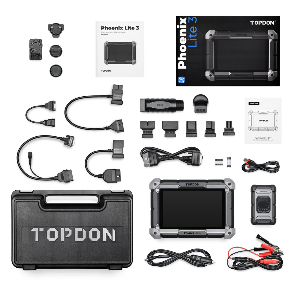 TOPDON Phoenix Plus 2 Integrated Bidirectional Full System Diagnostic Tool Supports Topology Map, ECU Coding, 42+ Service, FCA SGW AutoAuth