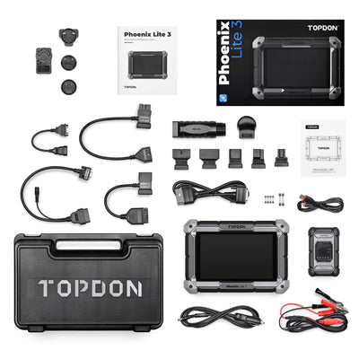 TOPDON Phoenix Plus 2 Integrated Bidirectional Full System Diagnostic Tool Supports Topology Map, ECU Coding, 42+ Service, FCA SGW AutoAuth