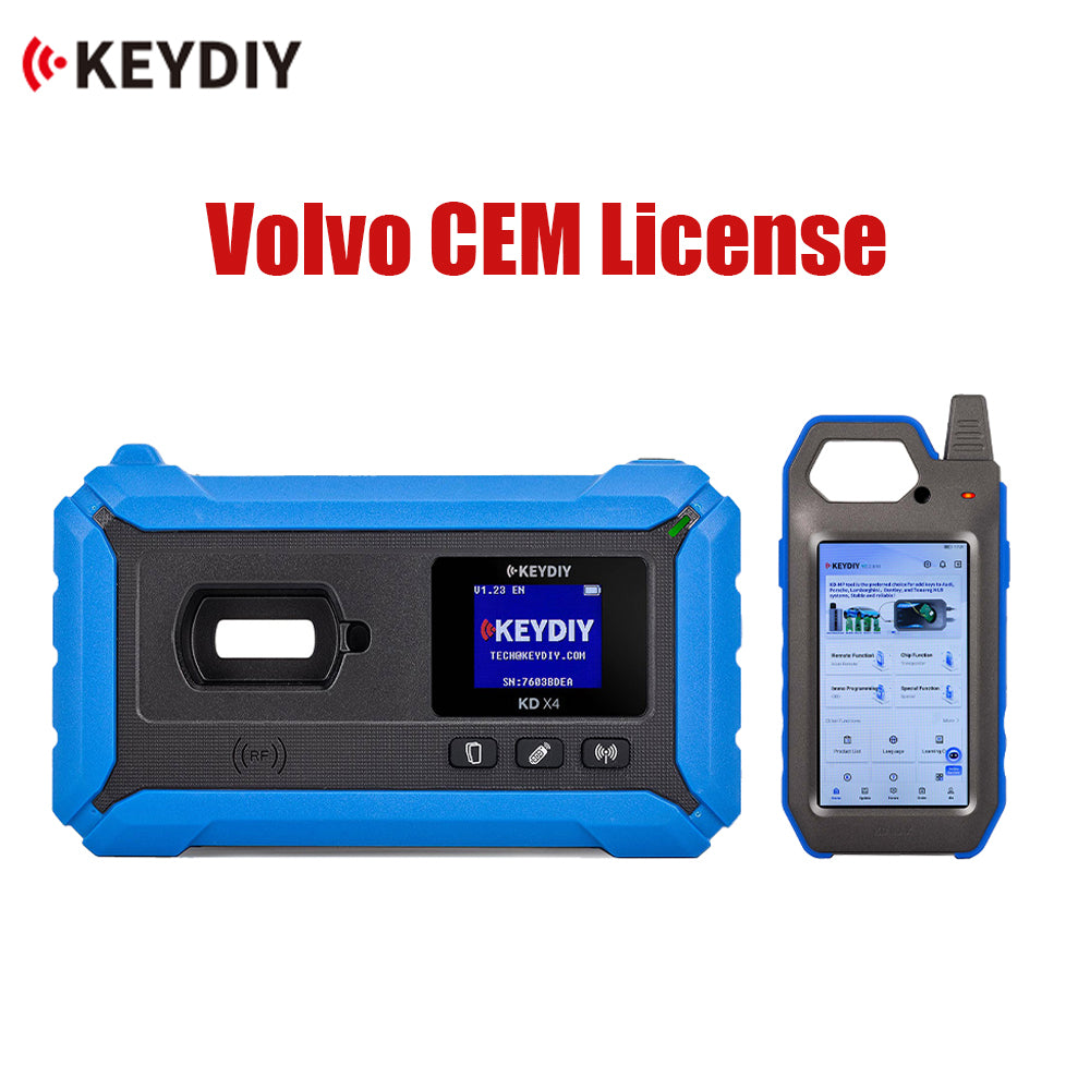 KEYDIY Volvo Semi-Smart key/ 8A Smart Key Programming License for KD-X4 Dismantle and Read the CEM Data